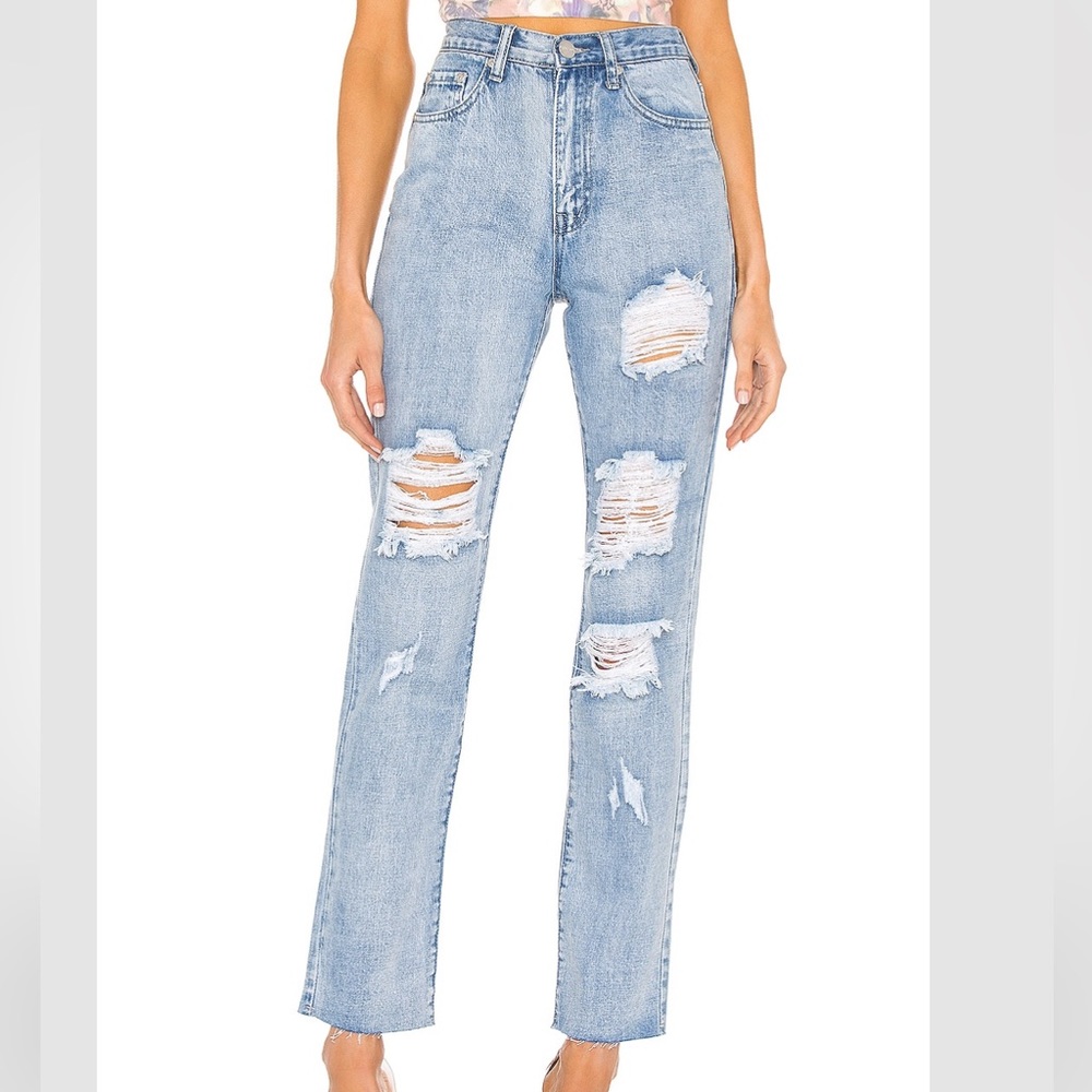 Superdown Ramona Straight Jeans